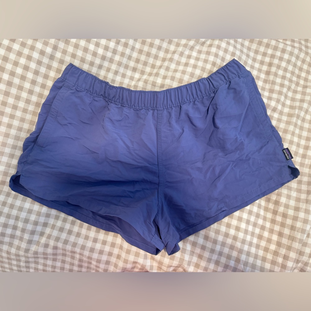 Patagonia Indigo barley baggies 2 1/2 inch short